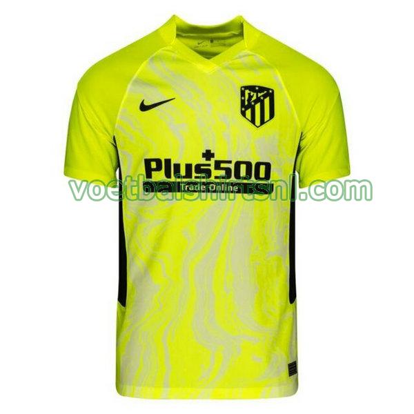 voetbalshirt atletico madrid mannen 2020-2021 3e geel
