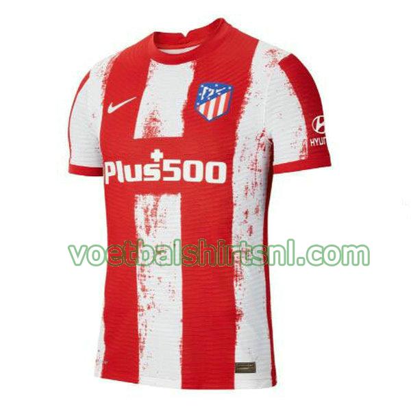 voetbalshirt atletico madrid mannen 2021 2022 thuis rood wit