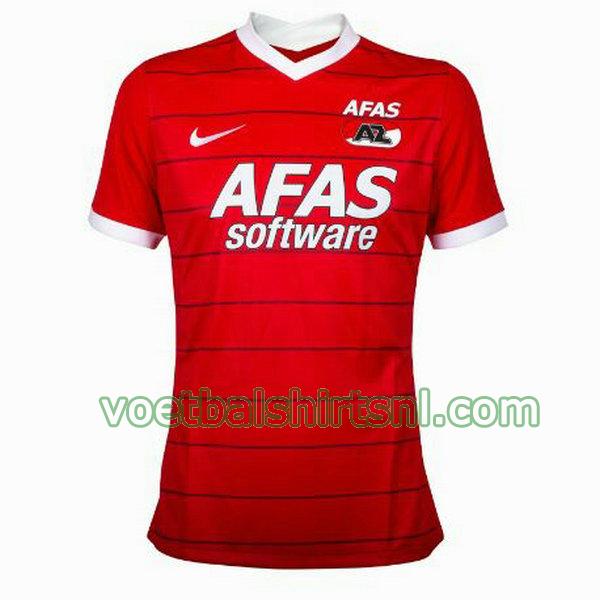 voetbalshirt az alkmaar mannen 2021 2022 thuis thailand rood