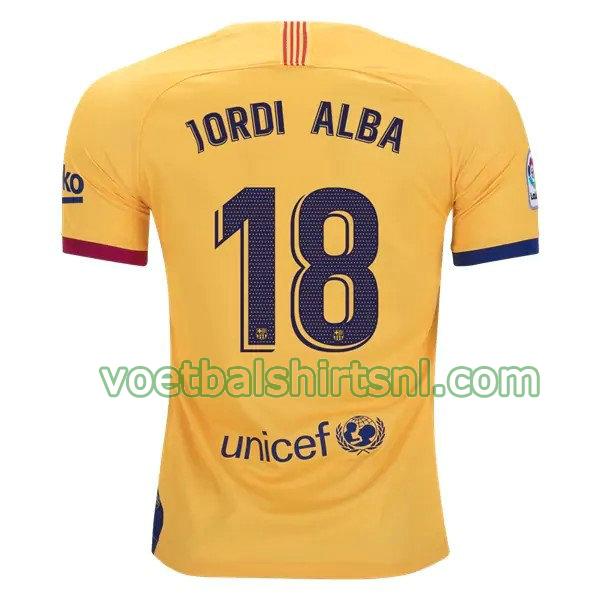 voetbalshirt barcelona mannen 2019-2020 uit jordi alba 18