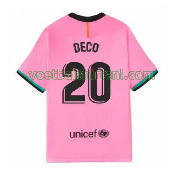 voetbalshirt barcelona mannen 2020-2021 3e deco 20 roze