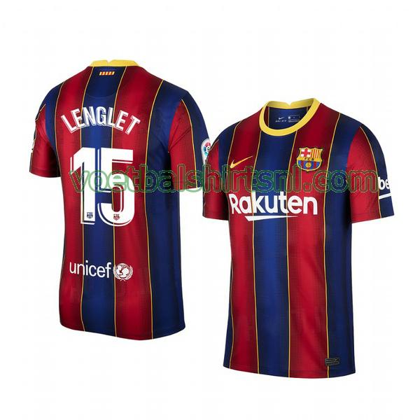 voetbalshirt barcelona mannen 2020-2021 thuis clement lenglet 15