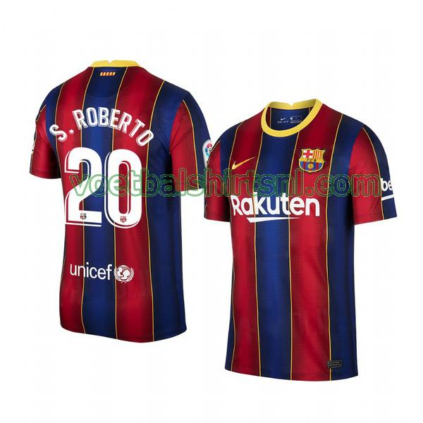 voetbalshirt barcelona mannen 2020-2021 thuis sergi roberto 20
