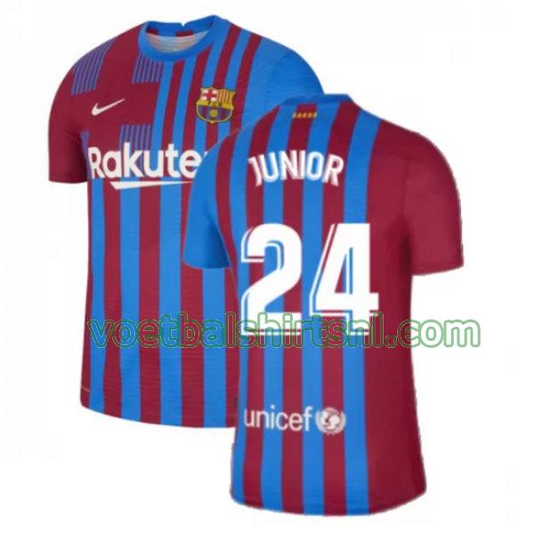 voetbalshirt barcelona mannen 2021 2022 thuis junior 24 rood wit
