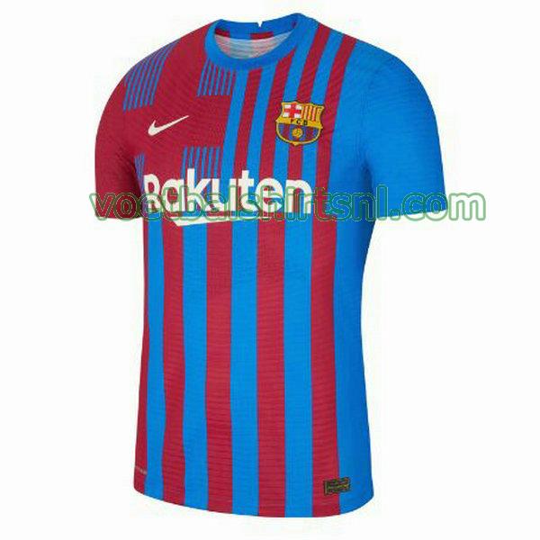 voetbalshirt barcelona mannen 2021 2022 thuis rood blauw
