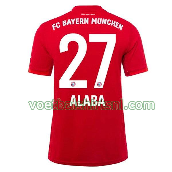 voetbalshirt bayern münchen mannen 2019-2020 thuis muller 25