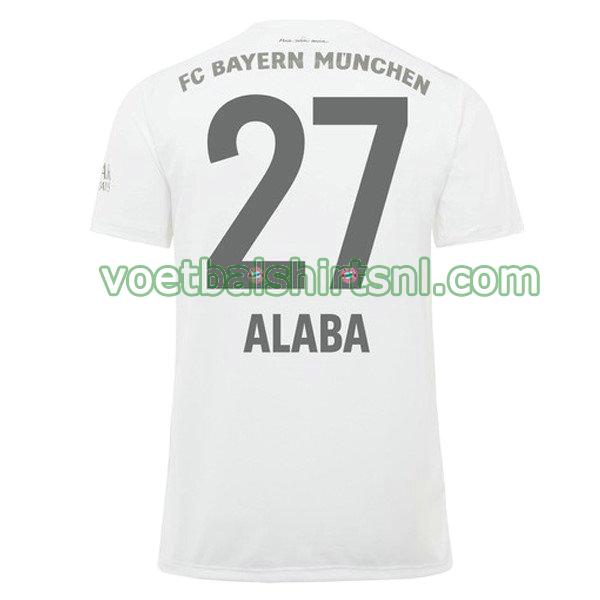voetbalshirt bayern münchen mannen 2019-2020 uit alaba 27