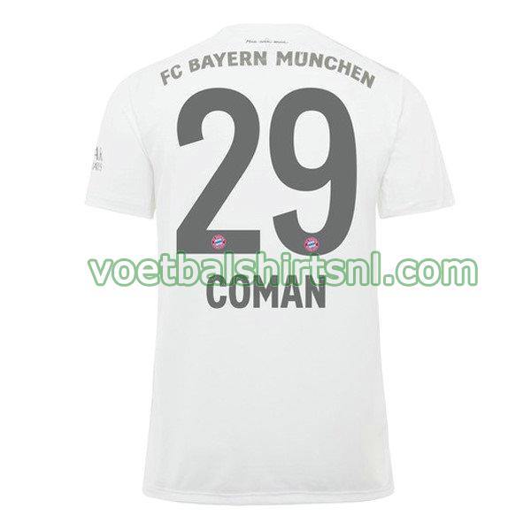 voetbalshirt bayern münchen mannen 2019-2020 uit coman 29