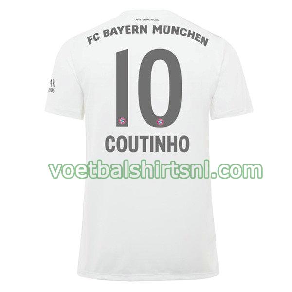 voetbalshirt bayern münchen mannen 2019-2020 uit coutinho 10