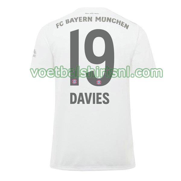 voetbalshirt bayern münchen mannen 2019-2020 uit davies 19