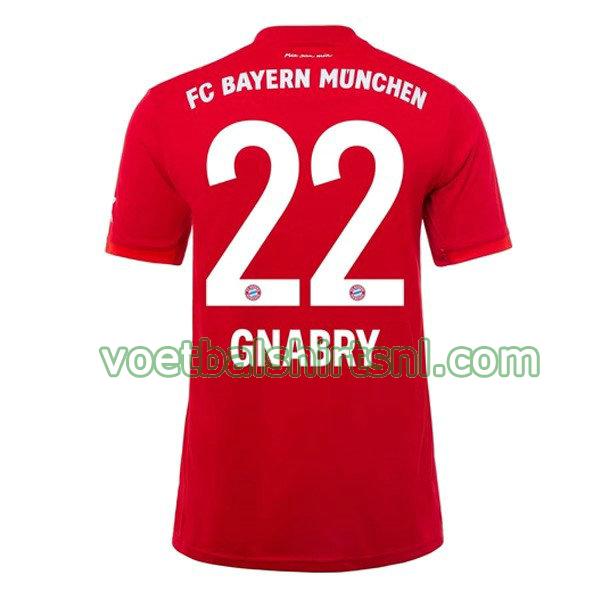 voetbalshirt bayern münchen mannen 2019-2020 uit gnabry 22