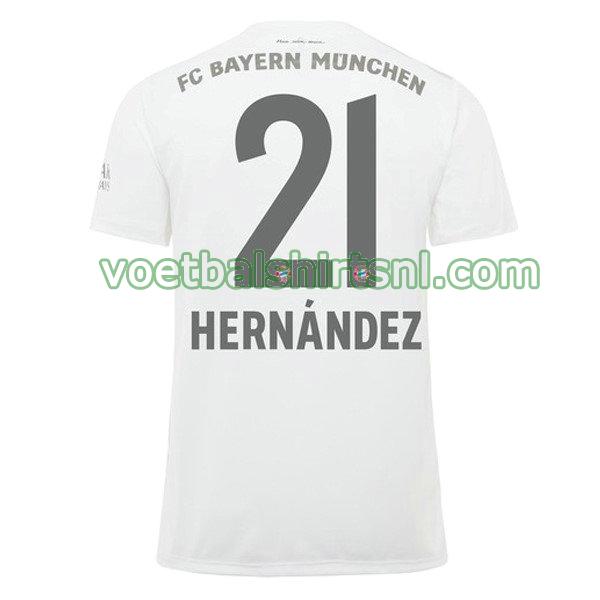 voetbalshirt bayern münchen mannen 2019-2020 uit hernández 21