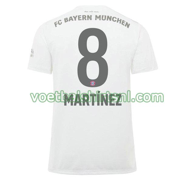 voetbalshirt bayern münchen mannen 2019-2020 uit martinez 8
