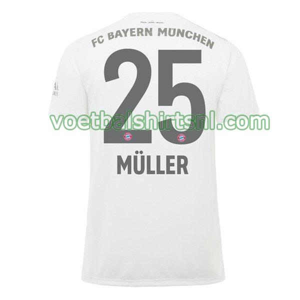 voetbalshirt bayern münchen mannen 2019-2020 uit muller 25
