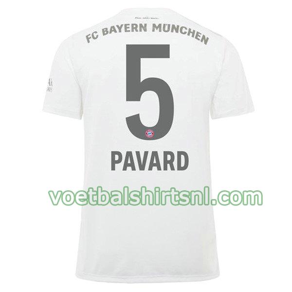 voetbalshirt bayern münchen mannen 2019-2020 uit pavard 5