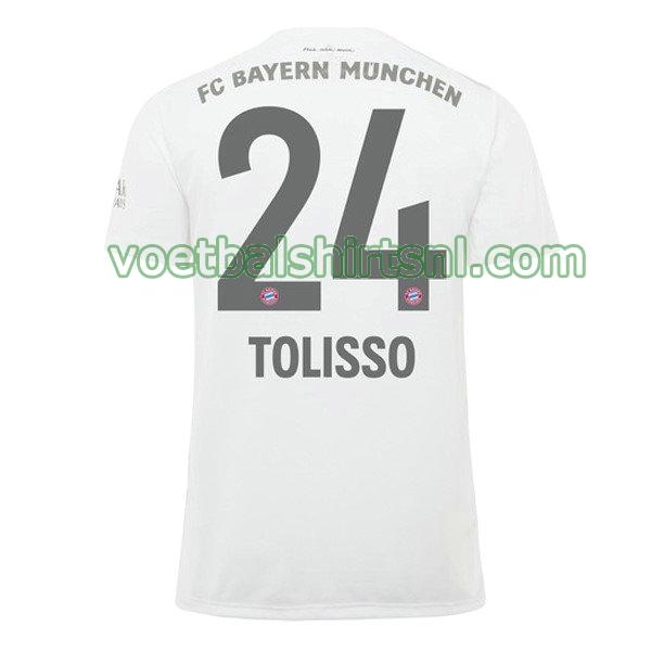 voetbalshirt bayern münchen mannen 2019-2020 uit tolisso 24