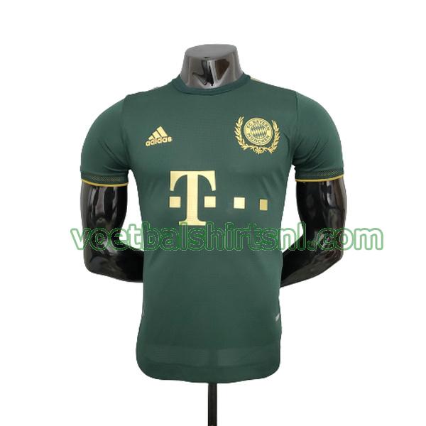voetbalshirt bayern münchen mannen 2021 2022 commemorative edition groen player