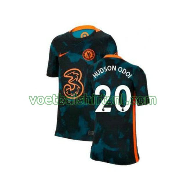 voetbalshirt chelsea mannen 2021 2022 uit hudson odoi 20 groen