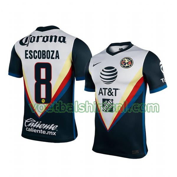 voetbalshirt club america mannen 2020-2021 uit alonso escoboza 8
