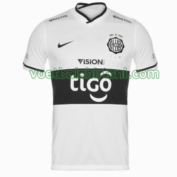 voetbalshirt club olympia mannen 2022 thuis thailand wit