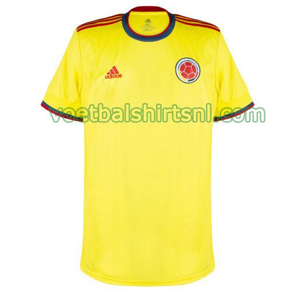 voetbalshirt colombia mannen 2021 2022 thuis geel