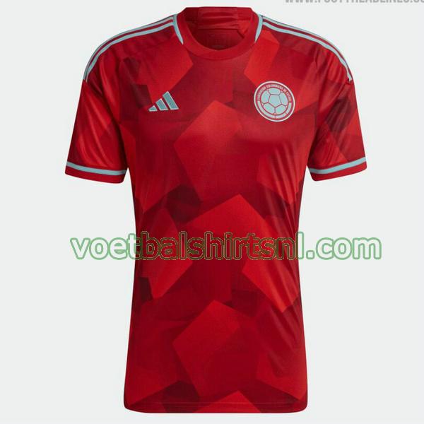 voetbalshirt colombia mannen 2022 uit thailand rood