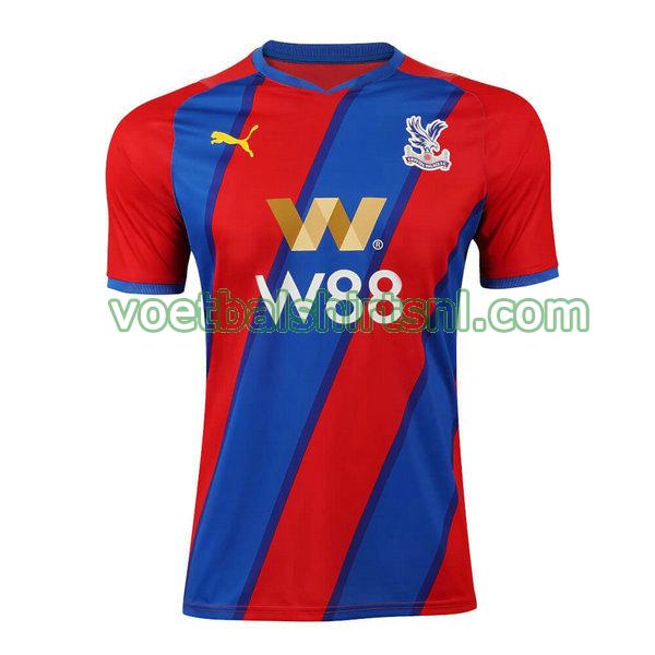 voetbalshirt crystal palace mannen 2021 2022 thuis thailand blauw rood