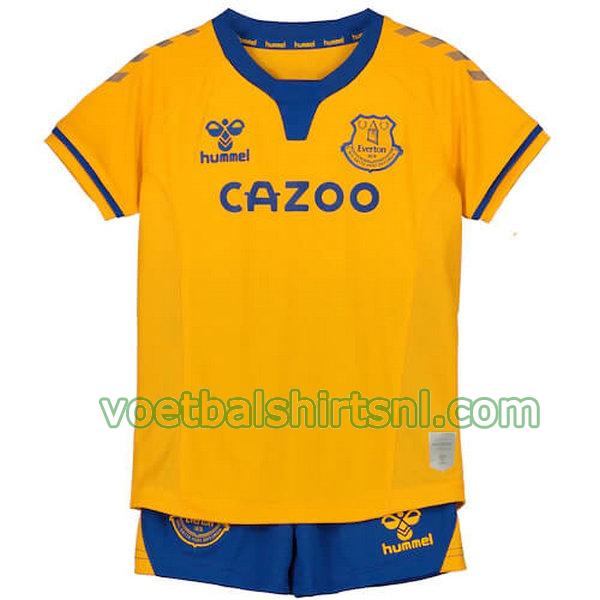 voetbalshirt everton kinderen 2020-2021 uit geel
