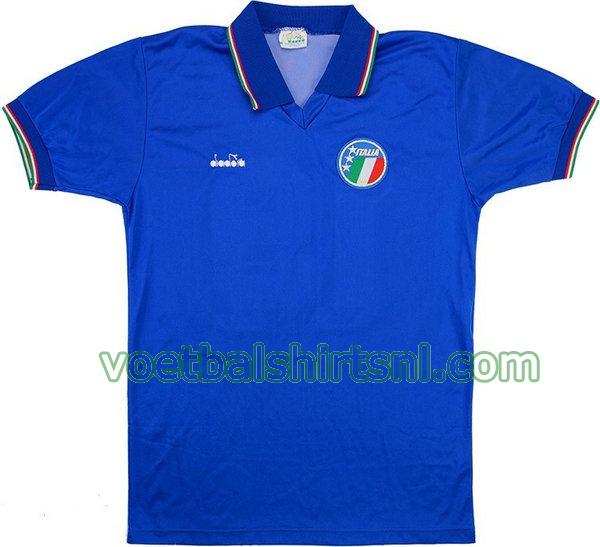 voetbalshirt italië mannen 1990 thuis