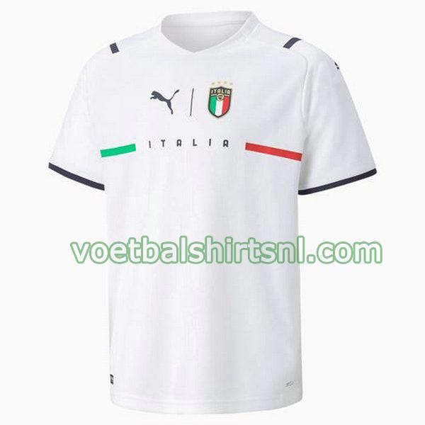 voetbalshirt italië mannen 2021 2022 uit thailand wit