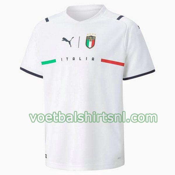 voetbalshirt italië mannen 2021 2022 uit wit