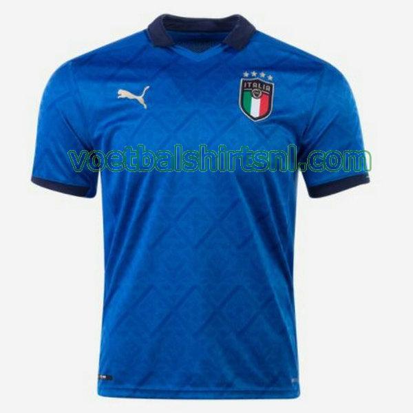 voetbalshirt italië mannen 2021 ultraweave blauw