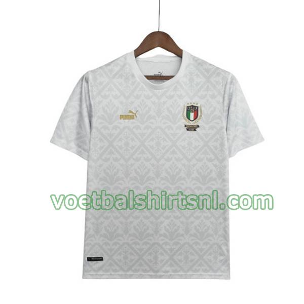voetbalshirt italië mannen 2022 euro championship special edition wit