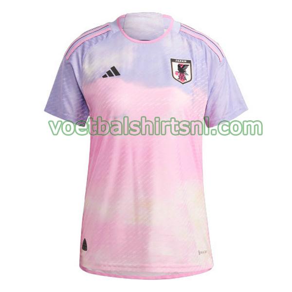 voetbalshirt japan dames 2023 uit roze
