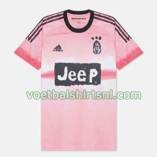 voetbalshirt juventus mannen 2020-2021 adidas design roze