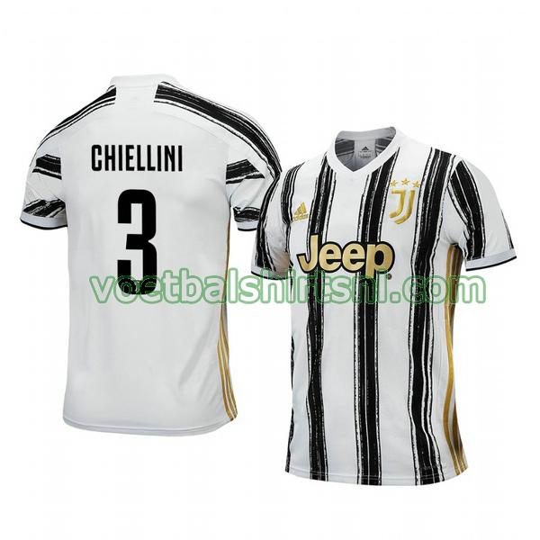 voetbalshirt juventus mannen 2020-2021 thuis giorgio chiellini 3