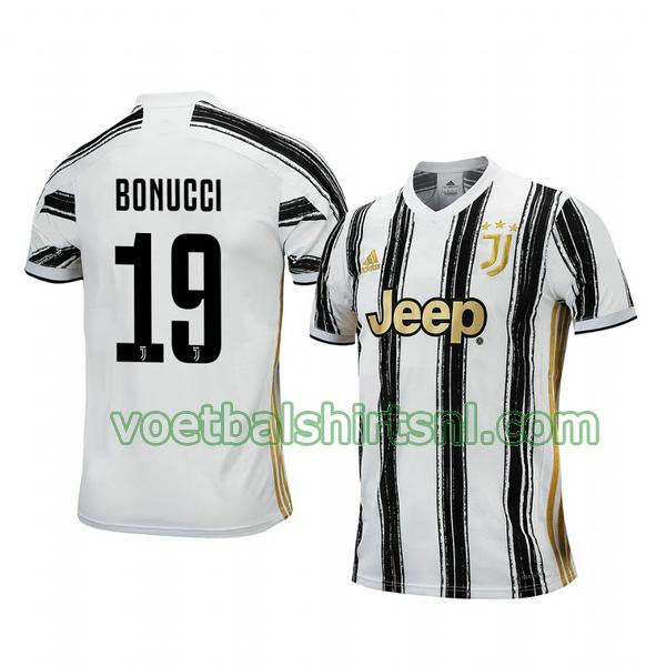 voetbalshirt juventus mannen 2020-2021 thuis leonardo bonucci 19