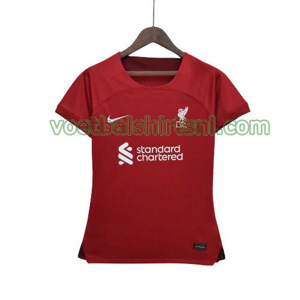 voetbalshirt liverpool dames 2022 2023 thuis rood