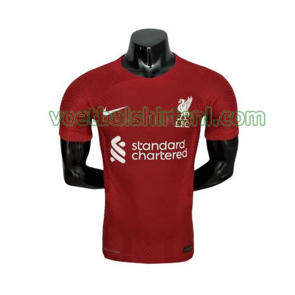 voetbalshirt liverpool mannen 2022 2023 thuis rood player