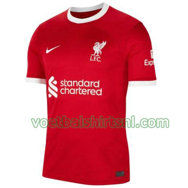 voetbalshirt liverpool mannen 2023 2024 thuis rood