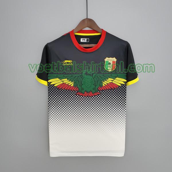 voetbalshirt mali mannen 2021 2022 special edition zwart grijs