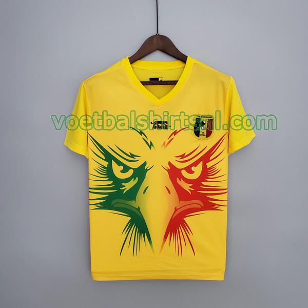 voetbalshirt mali mannen 2021 22 special edition geel