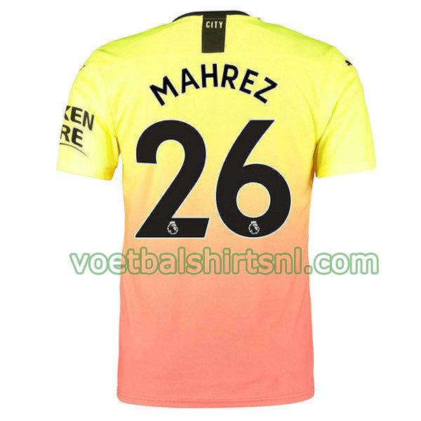 voetbalshirt manchester city mannen 2019-2020 3e mahrez 26