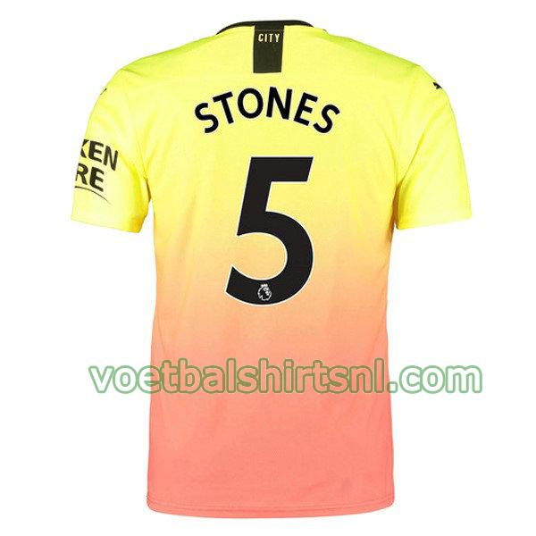 voetbalshirt manchester city mannen 2019-2020 3e stones 5