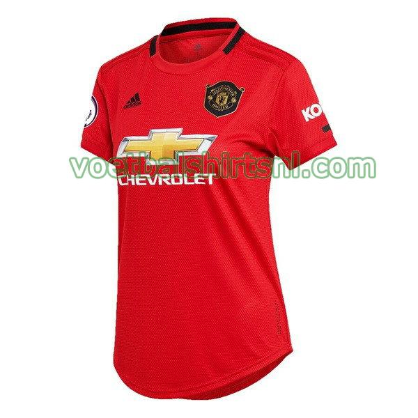 voetbalshirt manchester united dames 2019-2020 thuis