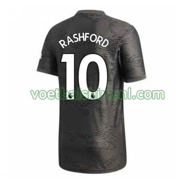 voetbalshirt manchester united mannen 2020-2021 uit rashford 10