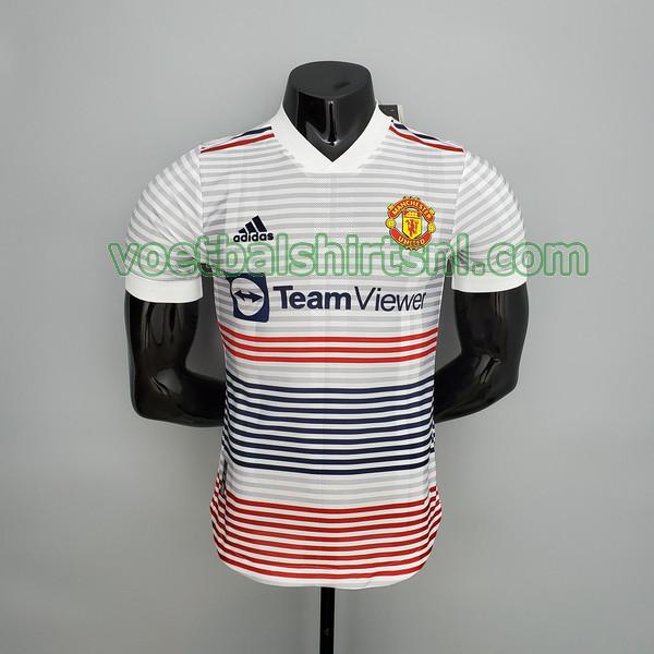 voetbalshirt manchester united mannen 2021 2022 special edition wit player