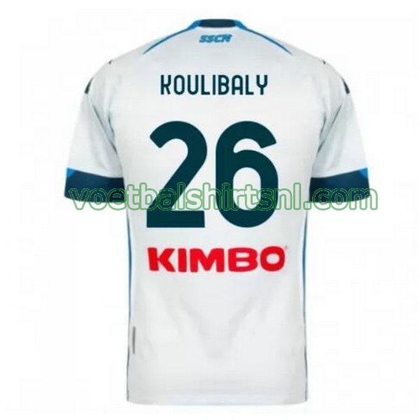 voetbalshirt napoli mannen 2020-2021 uit koulibaly 26