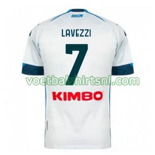 voetbalshirt napoli mannen 2020-2021 uit lavezzi 7