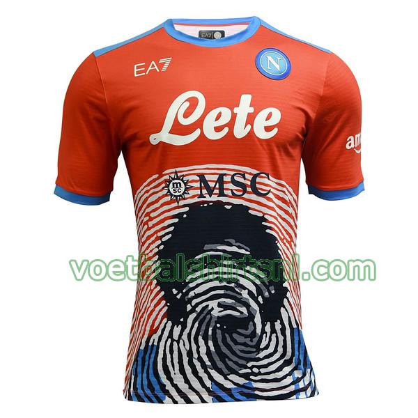voetbalshirt napoli mannen 2021 2022 special edition rood